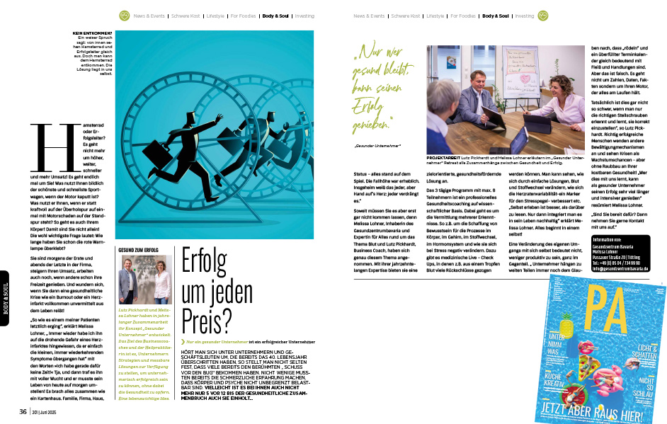 Erfolg um jeden Preis? Artikel in PaParazzi, Ausgabe 201, 2026